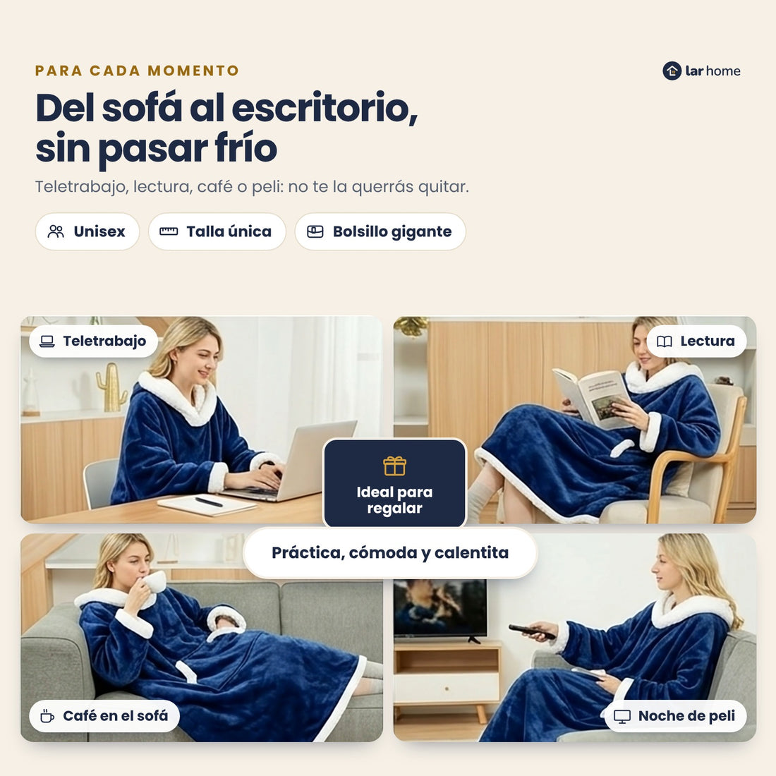 Del sofá al escritorio